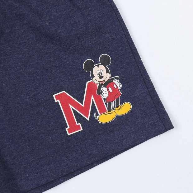 Pyjama D'Été Mickey Mouse Rouge