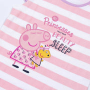 Pyjama D'Été Peppa Pig Violet Rose