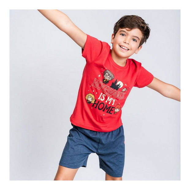 Pyjama Enfant Harry Potter Rouge