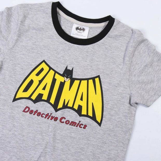 Pyjama D'Été Batman Gris