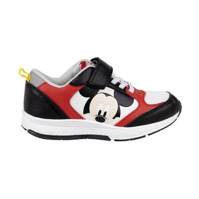 Chaussures de Sport pour Enfants Mickey Mouse Noir Rouge