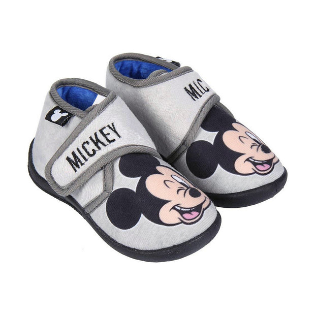 Chaussons Pour Enfant 3D Mickey Mouse Gris clair