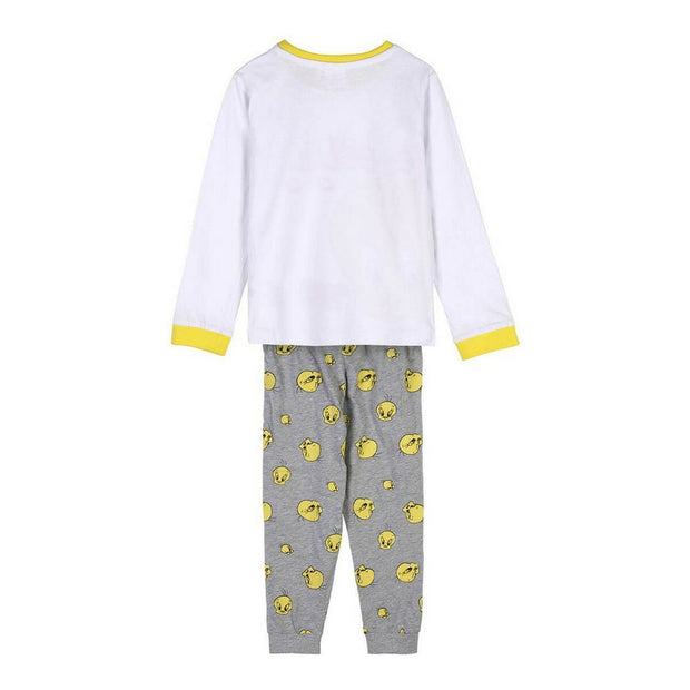 Pyjama Enfant Looney Tunes Blanc