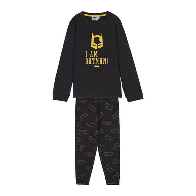 Pyjama Enfant Batman Gris Gris foncé