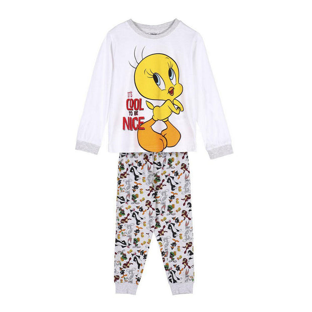 Pyjama Enfant Looney Tunes Gris
