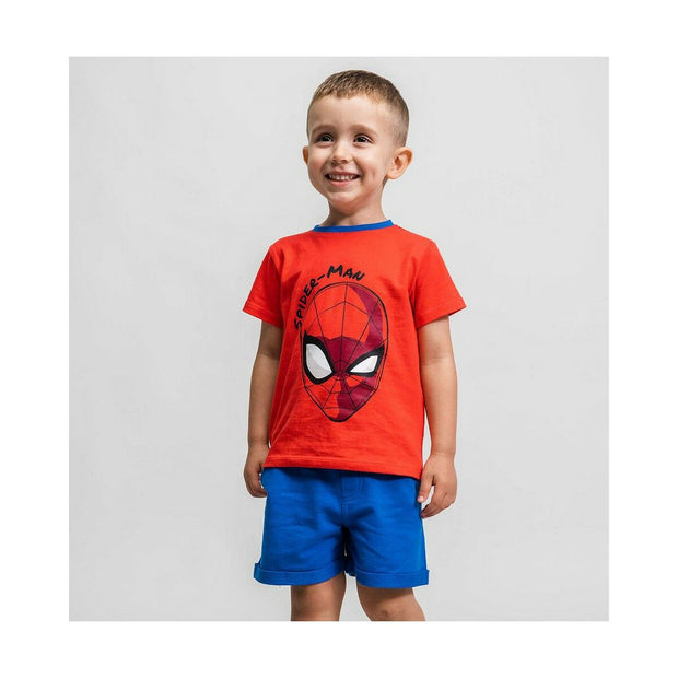 Ensemble de Vêtements Spiderman Enfant Multicouleur