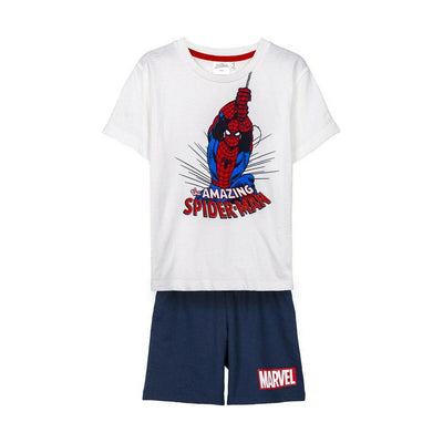Ensemble de Vêtements Spiderman Enfant Blanc