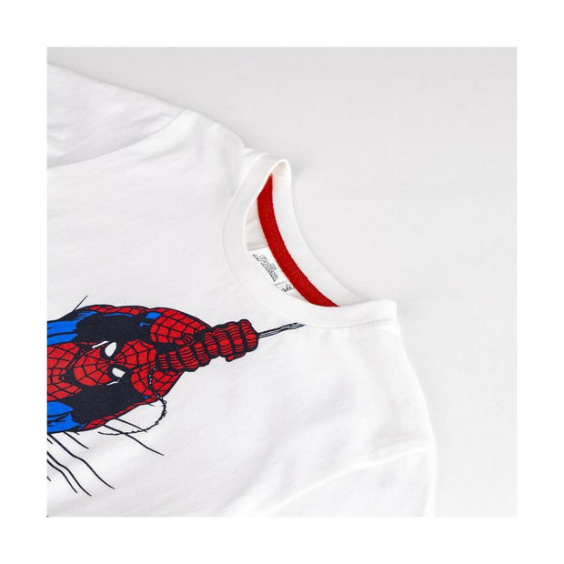 Ensemble de Vêtements Spiderman Enfant Blanc