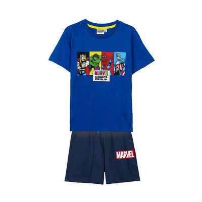 Ensemble de Vêtements The Avengers Enfant Bleu
