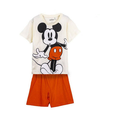 Pyjama Enfant Mickey Mouse Beige