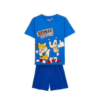 Pyjama Enfant Sonic Bleu foncé