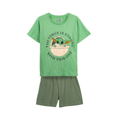 Pyjama Enfant The Mandalorian Vert