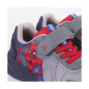 Chaussures de Sport pour Enfants Spiderman Gris
