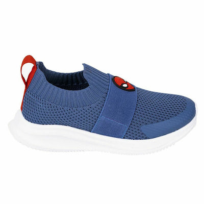 Chaussures de Sport pour Enfants Spiderman Bleu