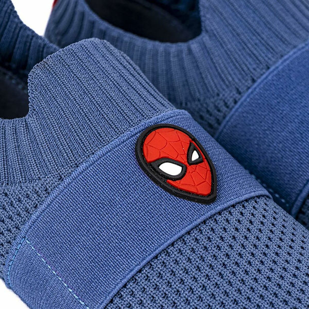 Chaussures de Sport pour Enfants Spiderman Bleu