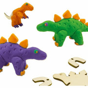 Pâte à modeler en argile SES Creative Dinosaurs Sans gluten