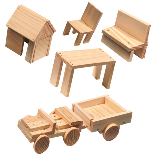 Playset SES Creative Joinery Workshop (57 Pièces)