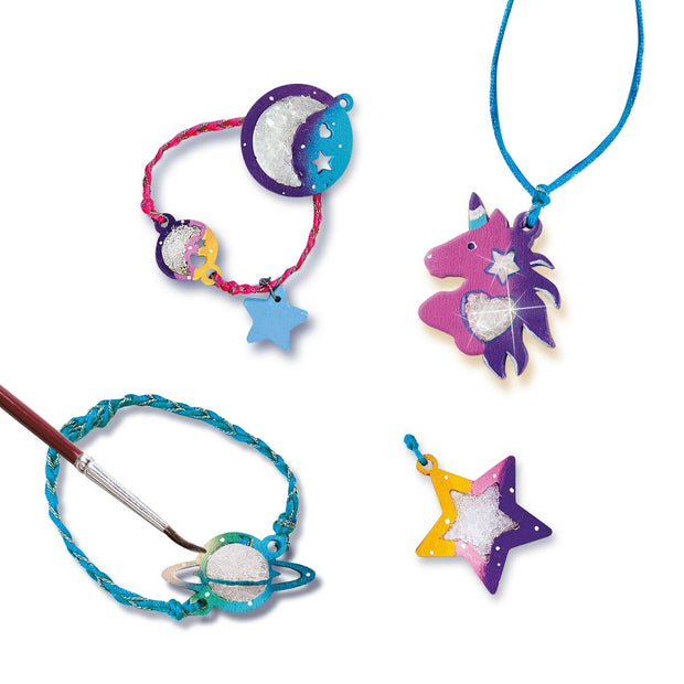 Perle de verre SES Creative Crystal Galaxy Jewellery