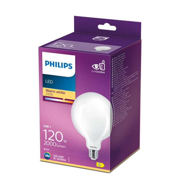 Lampe LED Philips E27 2000 Lm (12,4 x 17,7 cm) (2700 K)