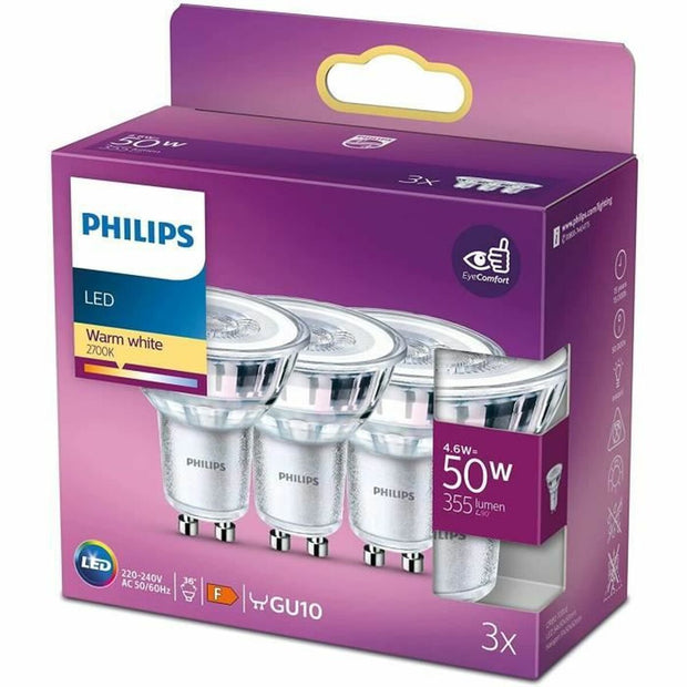 Lampe LED Philips Foco A+ 4,6 W F (2700k)