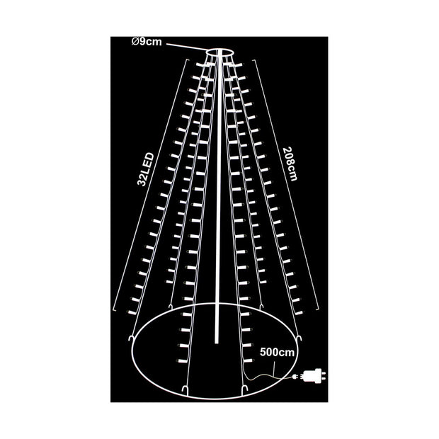 Guirlande lumineuse LED Blanc (2 m)