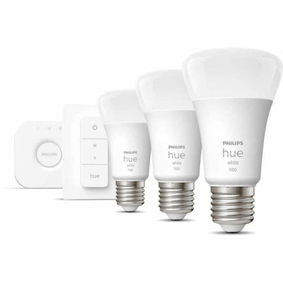 Lampe LED Philips Starter Kit E27 9,5 W Blanc F (3 Unités)