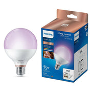 Lampe LED Philips Wiz G95 Smart E27 11 W 1055 lm