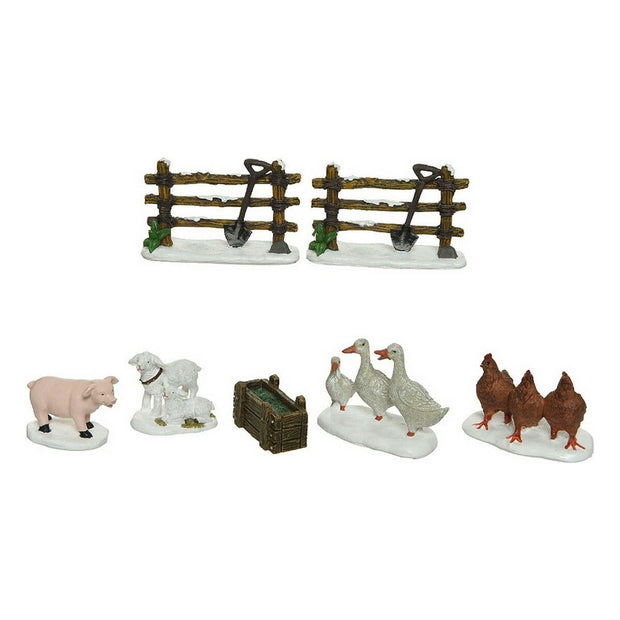 Figurines animaux Ferme (3 x 7 x 5,5 cm)