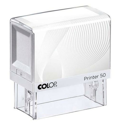 Timbre Colop Printer 50 Blanc 30 x 69 mm