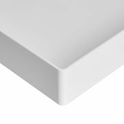 Plateau de qualification Amazon Basics Blanc Plastique (2 Unités) (Reconditionné A+)