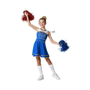 Déguisement pour Enfants Pom-pom girl Bleu