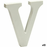 Décoration Lettre V (1 x 15 x 13,5 cm) (12 Unités)