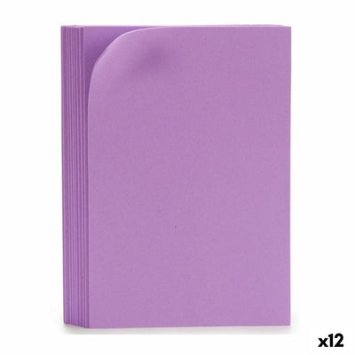 Feuille de Mousse Violet 65 x 0,2 x 45 cm (12 Unités)