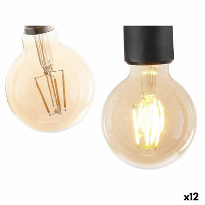 Lampe LED E27 Vintage Transparent 4 W 8 x 12 x 8 cm (12 Unités)