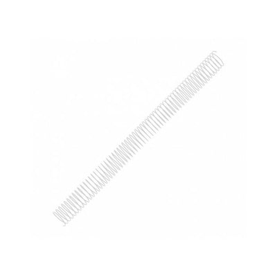 Spirales Fellowes 100 Unités Métal Blanc Ø 24 mm