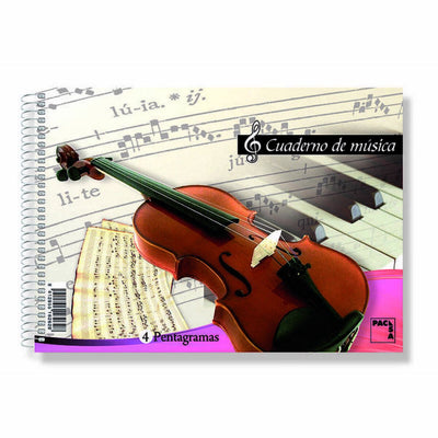Cahier de musique Pacsa 20 Volets Din A4 (20 Unités)