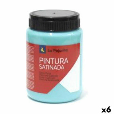 Tempera La Pajarita L-35 Turquoise Satiné Scolaire (35 ml) (6 Unités)