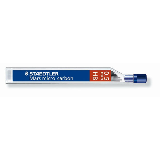 Recharge de mine Staedtler Mars Micro Carbon HB 0,5 mm (12 Unités)