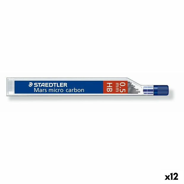 Recharge de mine Staedtler Mars Micro Carbon HB 0,5 mm (12 Unités)