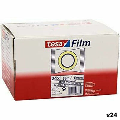 Ruban adhésif TESA 19 mm 33 m Transparent (24 Unités)