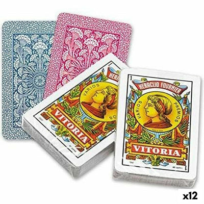 Cartes à jouer Espagnoles (40 cartes) Fournier 12 Unités (61,5 x 95 mm)