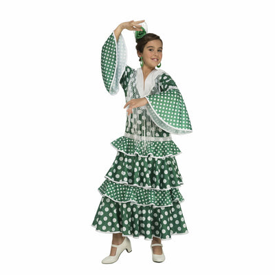 Déguisement pour Enfants My Other Me Giralda Danseuse de Flamenco Vert