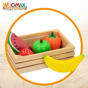 Set de jouets alimentaires Woomax 12 Pièces (4 Unités)