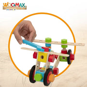 Set de construction Woomax 80 Pièces (4 Unités)