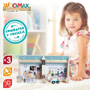 Playset Woomax Vétérinaire 9 Pièces 4 Unités 19 x 18 x 19 cm