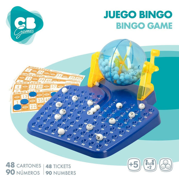 Bingo Colorbaby Bleu Plastique (4 Unités)