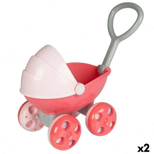 Poussette pour poupées Colorbaby 2 Unités