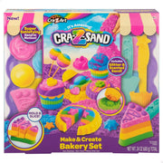 Ensemble pour activités manuelles Cra-Z-Art 	Cra-Z-Sand Bakery Plastique Sable