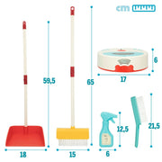 Kit de nettoyage et de rangement Colorbaby My Home 17 x 6 x 17 cm 2 Unités