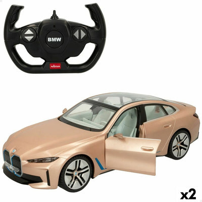 Voiture Télécommandée BMW i4 Concept Doré 1:14 (2 Unités)
